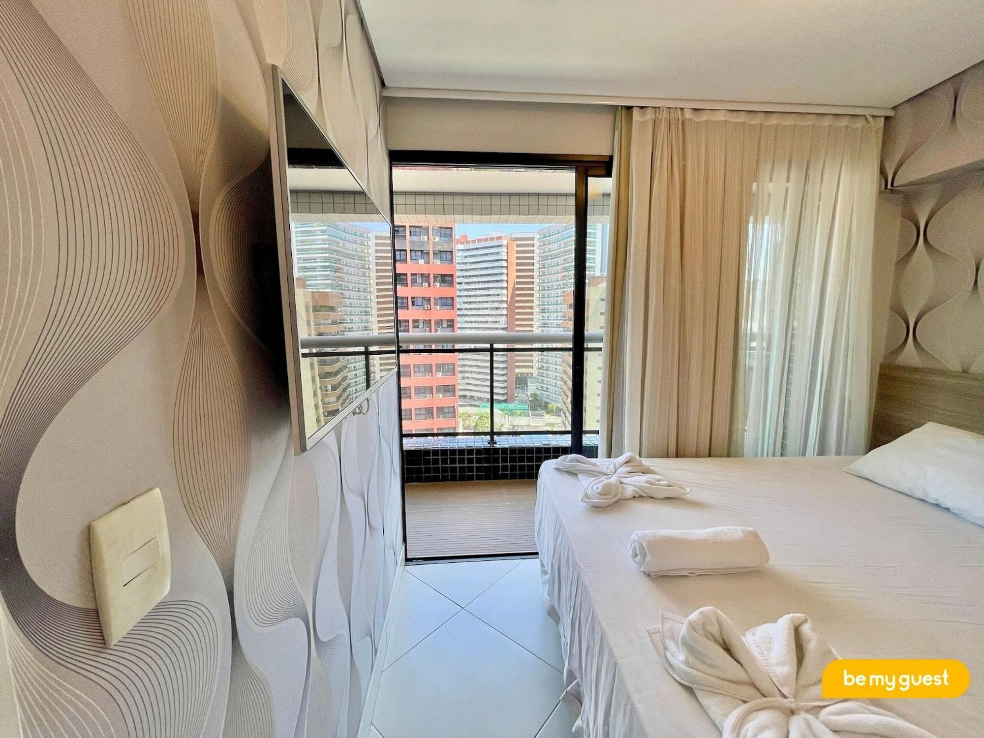 Landscape Melhores Apartamentos Da Beira Mar Fortaleza  Kültér fotó