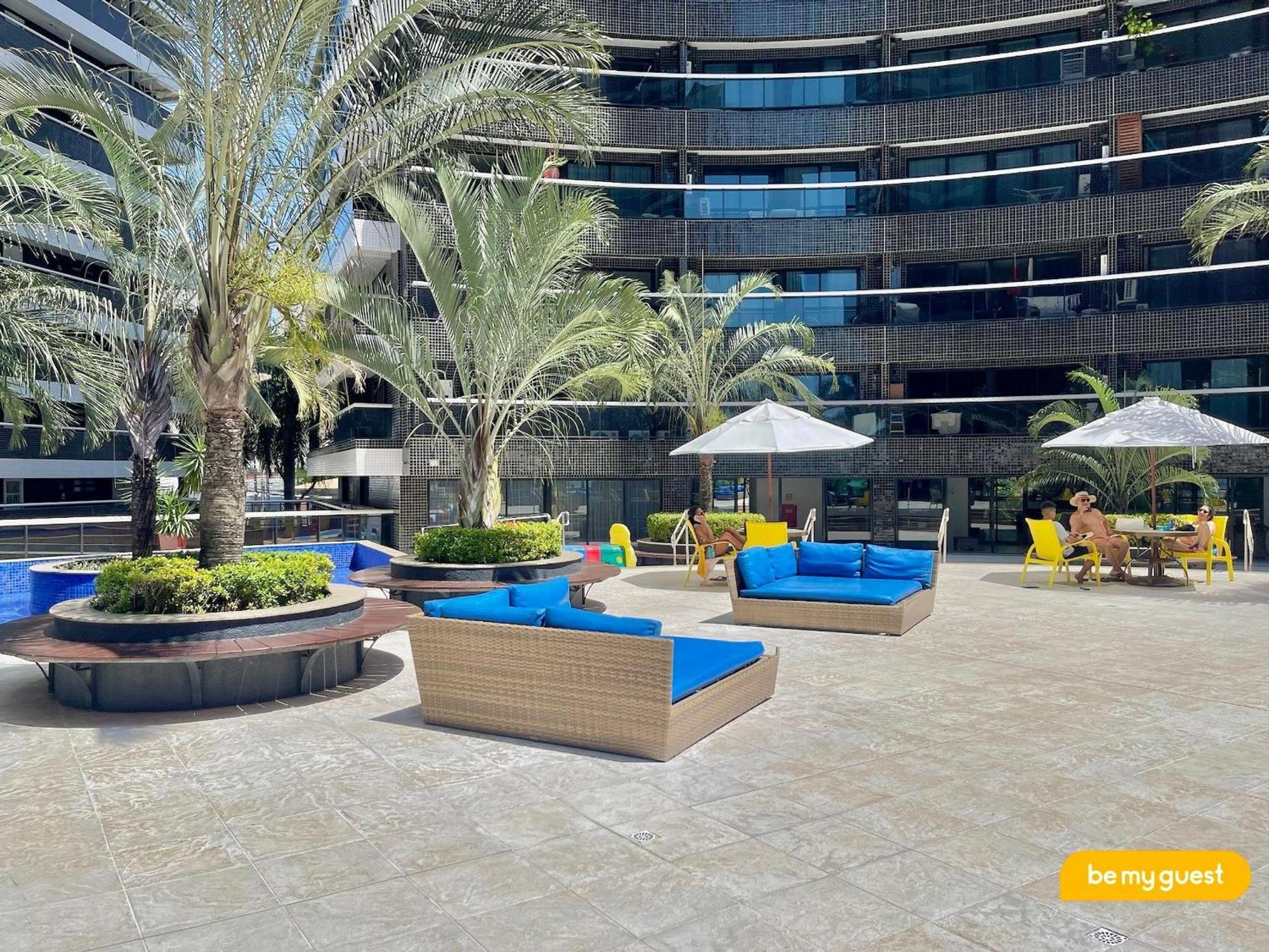 Landscape Melhores Apartamentos Da Beira Mar Fortaleza  Kültér fotó