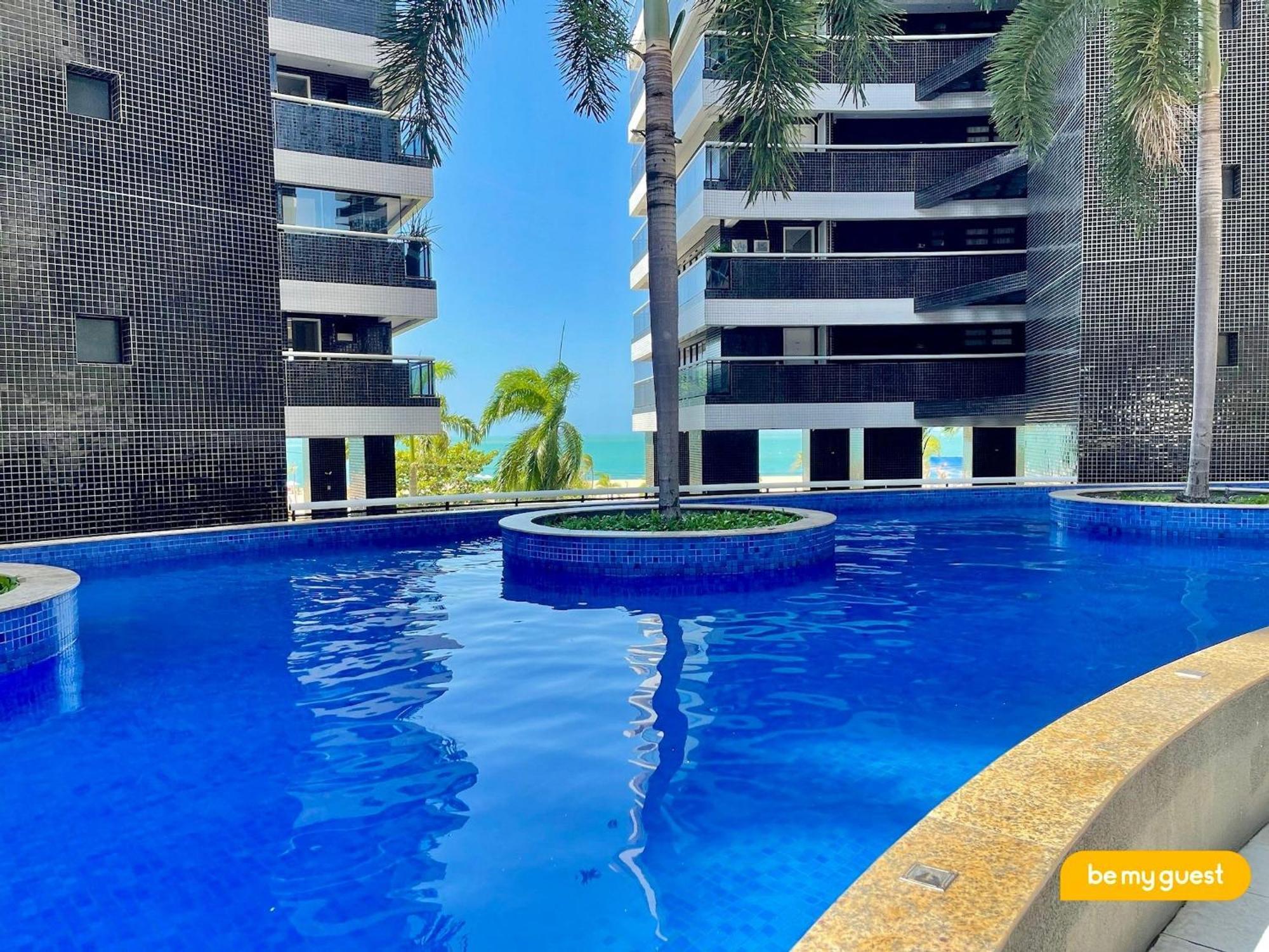 Landscape Melhores Apartamentos Da Beira Mar Fortaleza  Kültér fotó